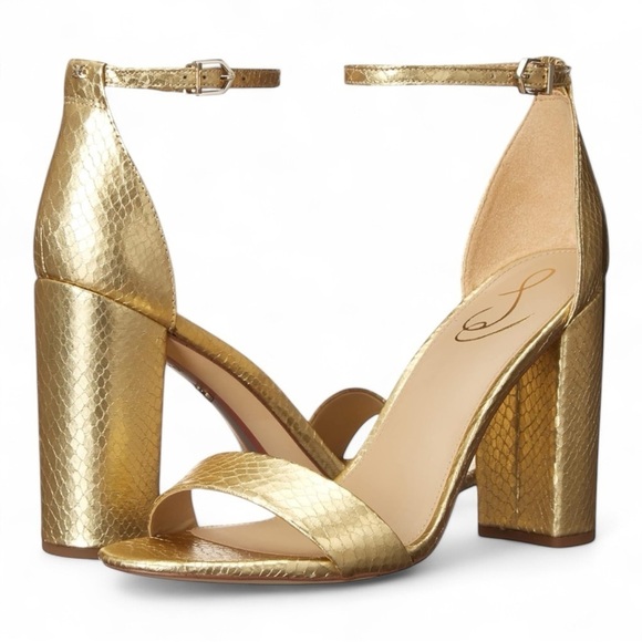 Sam Edelman Yaro Block Heel Sandal in Hold Boa NIB - Picture 10 of 10